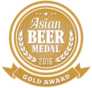 Asian Beer Medal - Gold 2016