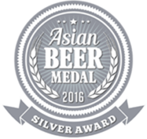 Asian Beer Medal - Silver 2016