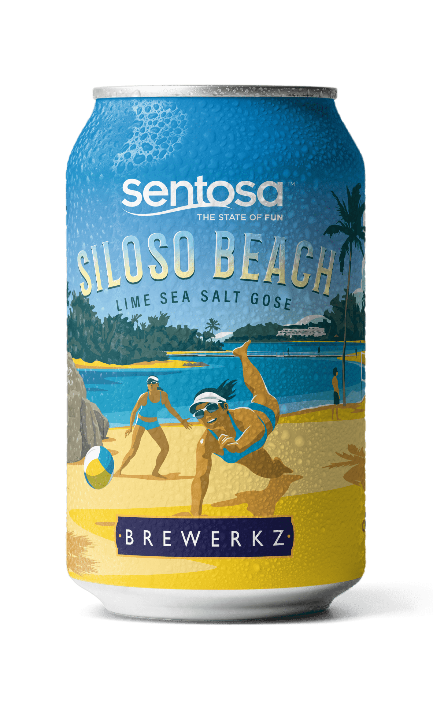 Siloso Beach Lime Sea Salt Gose