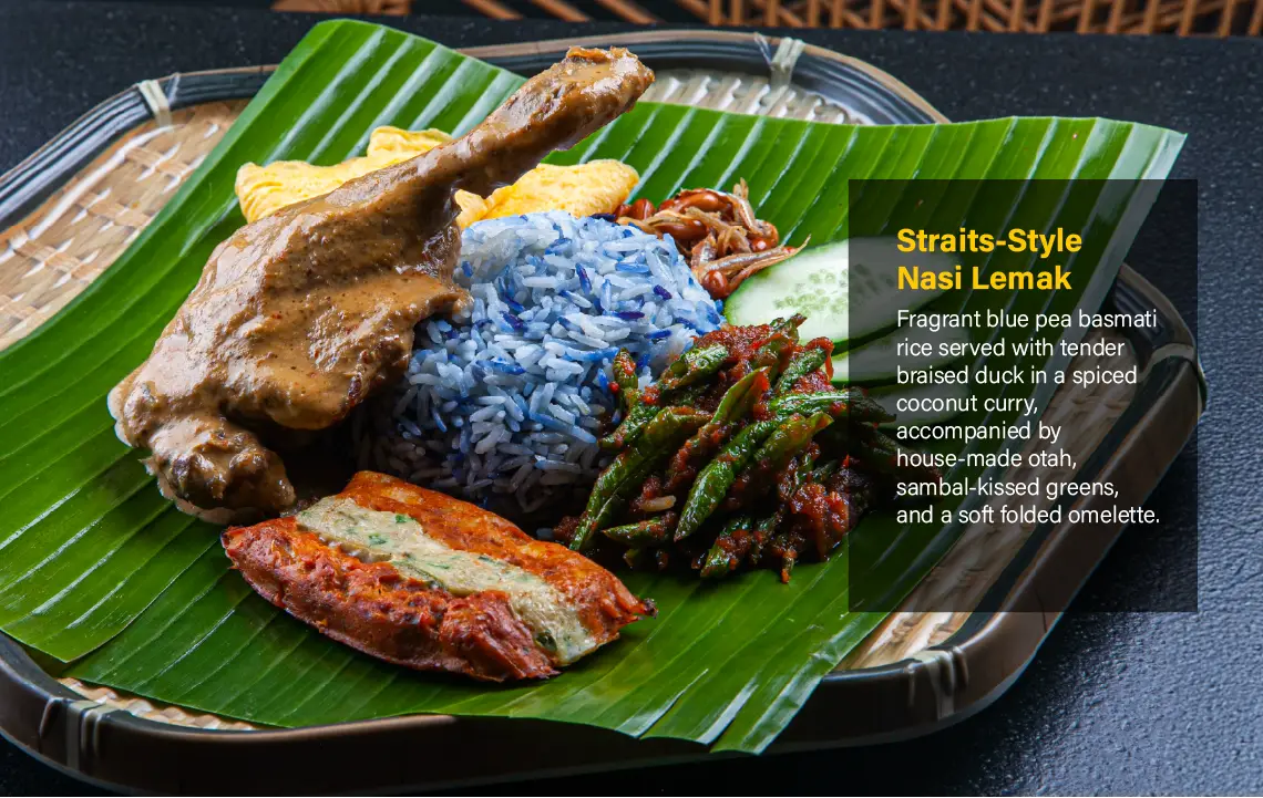 Straits Style Nasi Lemak